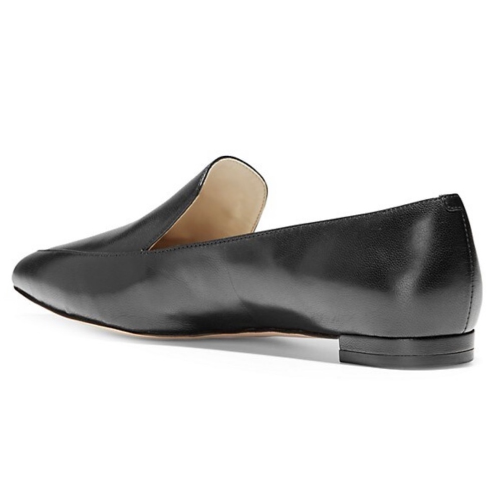 Cole Haan Brie Black Leather Loafers Ballets Flats - Picture 4 of 15